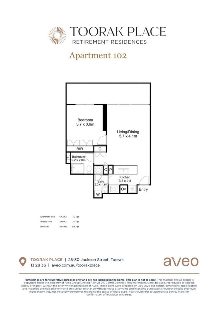 Luxury 1-bedroom retirement living in the heart of Toorak