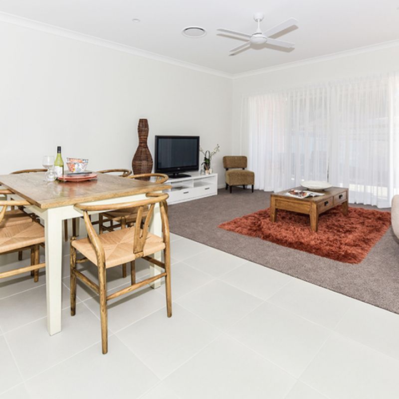 Comfort and privacy awaits in this modern retirement villa.