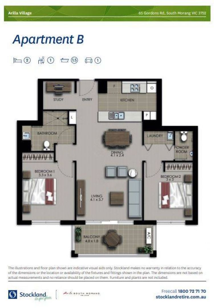 Enjoy elevated views of the divine Arilla Village