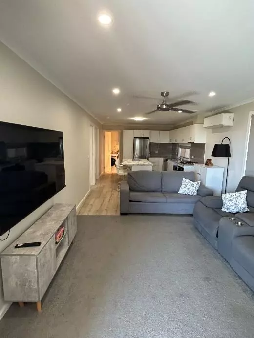 This cleverly designed two-bedroom home is packed with features!