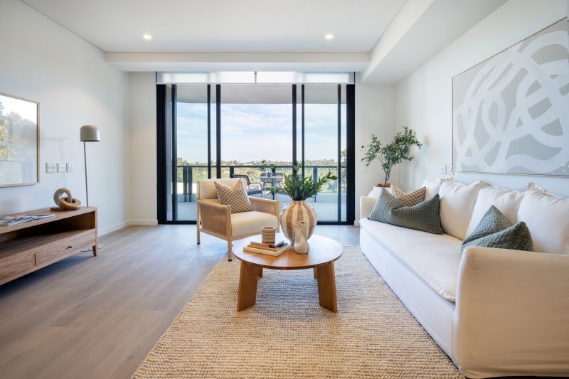 Spacious, light-filled 2-bedroom apartment with large private balcony