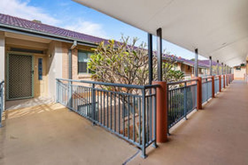 East facing first floor unit with lift access