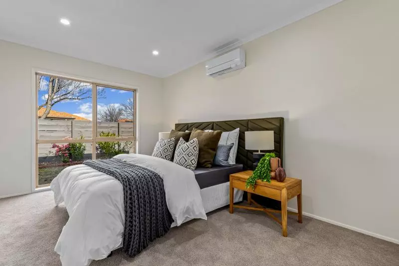 Rare north-facing corner home with garden views