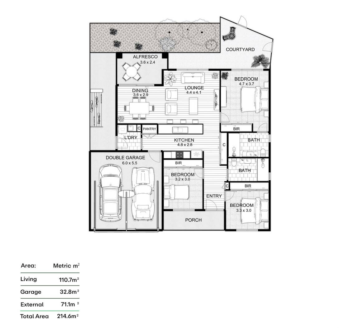 Elegant Interiors, Private Surrounds