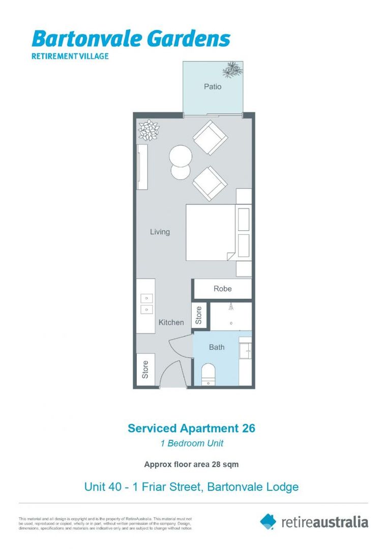 Lovely studio apartment