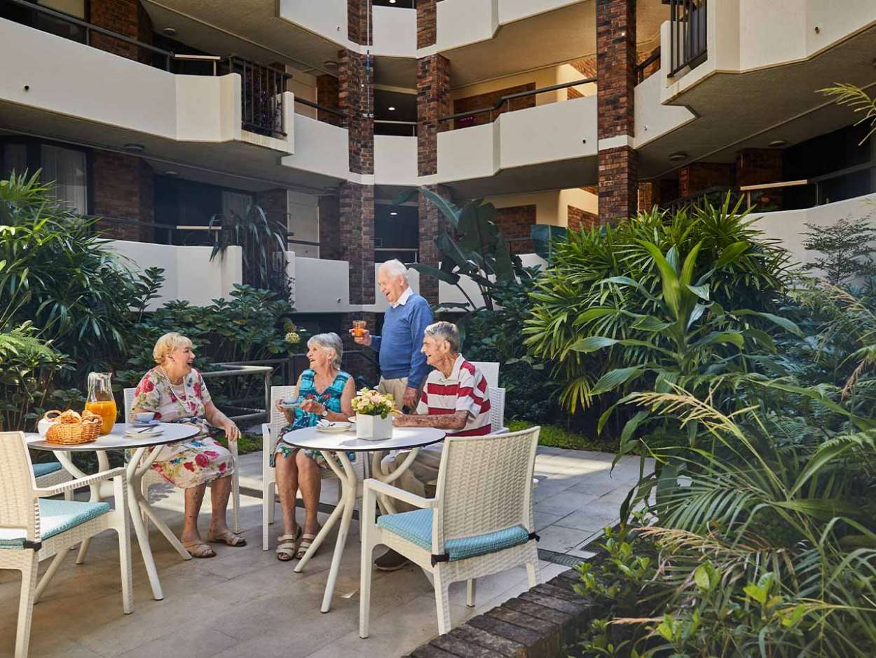 A welcoming village within the village of Mosman. Newly refurbished - #57 is a lovely 1-bed apartment on level 4 in Uniting The Garrison Village