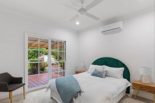 Modern comfort and support in a 1-bedroom apartment