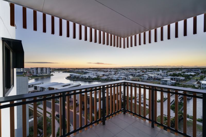 Top-Floor Living with Water Views
