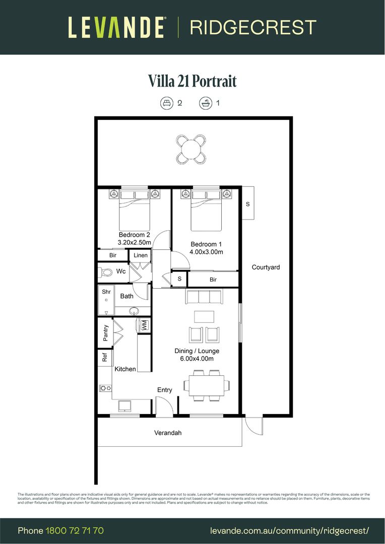 Two Bedroom | Villa 21