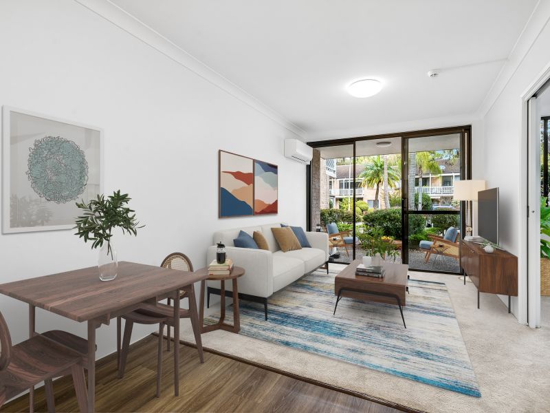 Bright and spacious one-bedroom apartment