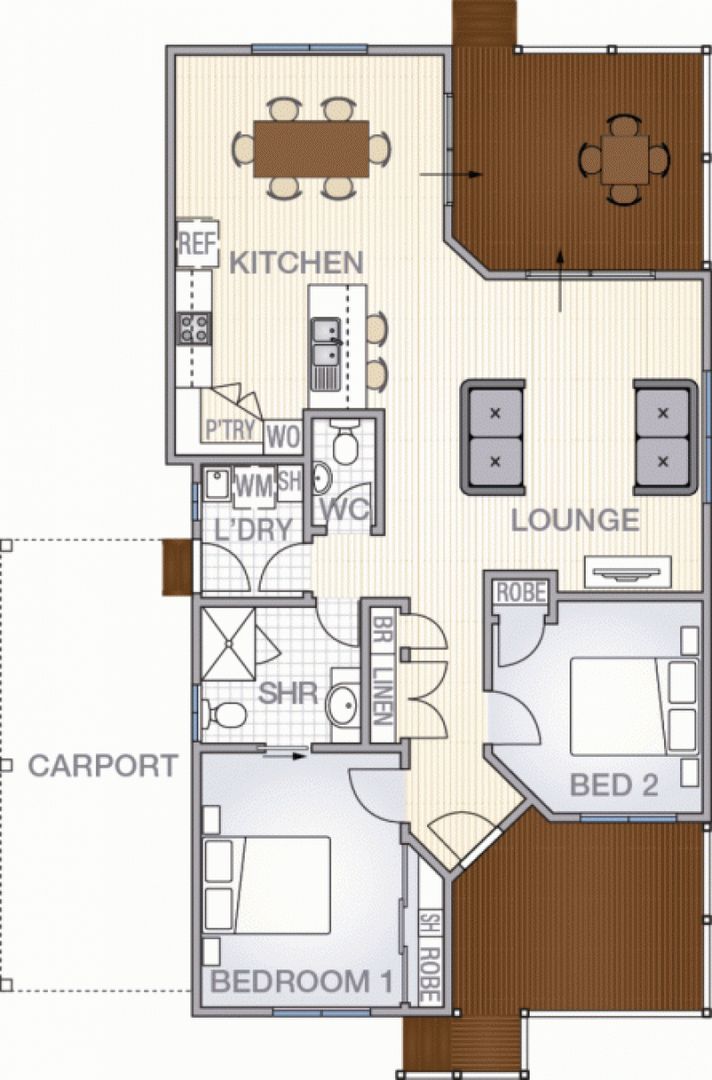 Beautiful new home for you to make your own!