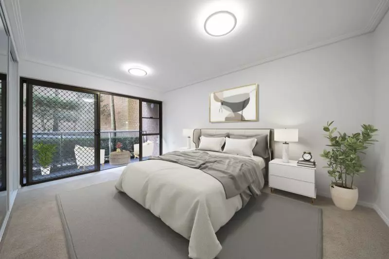 Ground-floor unit with bush views