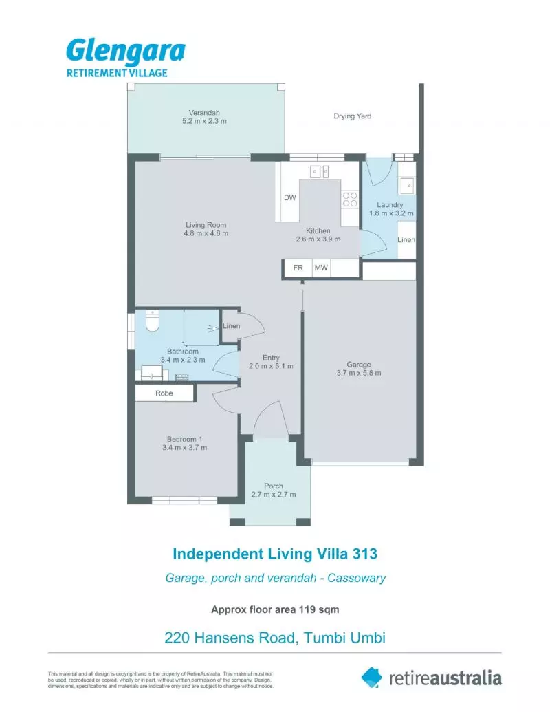Discover your ideal retirement living at Glengara Retirement Village