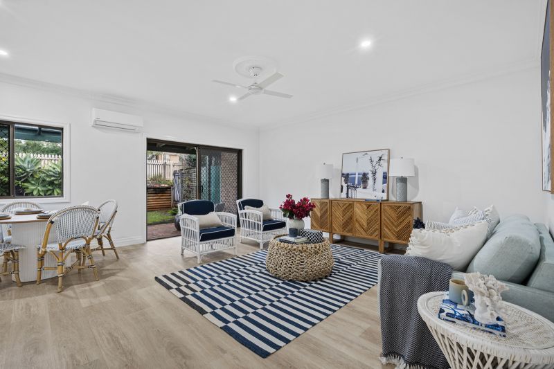 Open-plan two-bedroom villa available now