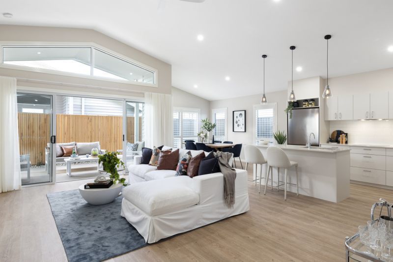 Elegant open plan living to relax and enjoy