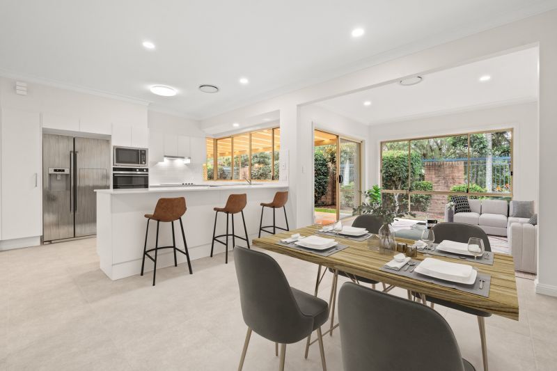 Modern, comfortable villa in quiet location.