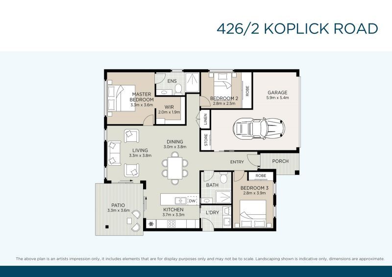 Inviting Corner Haven – Spacious Alfresco