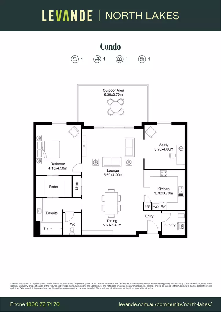 One Bedroom + Study Condos | Enquire to join our waitlist