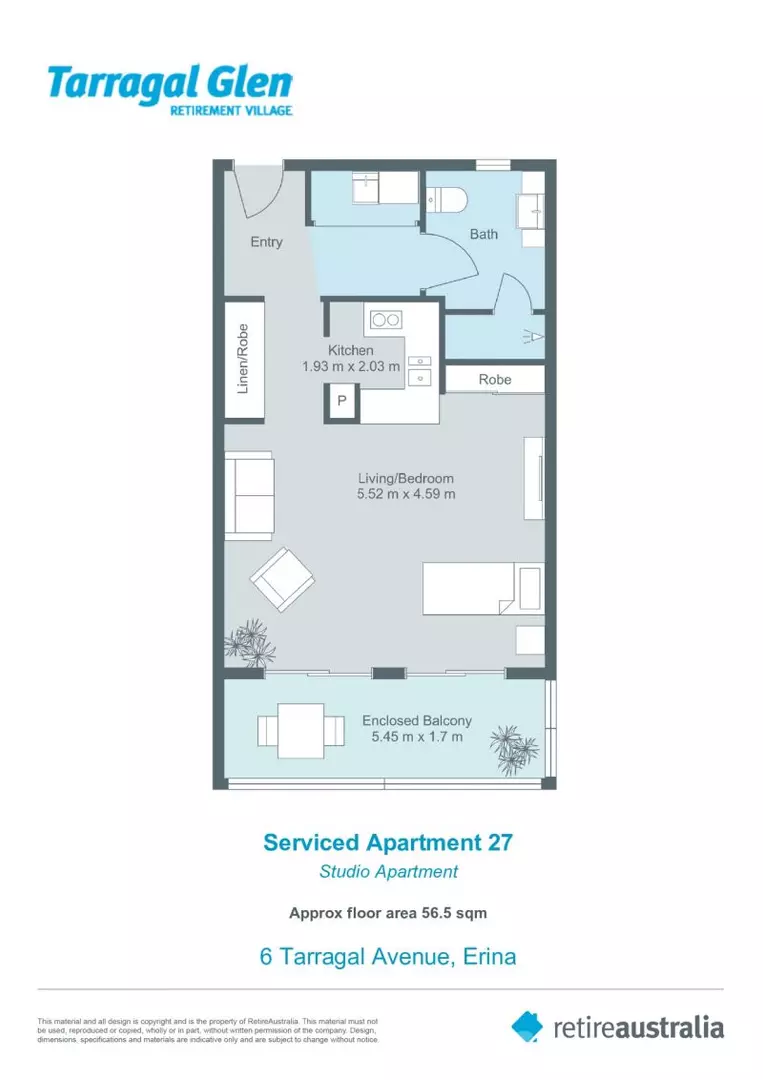 Tropical feel retirement living