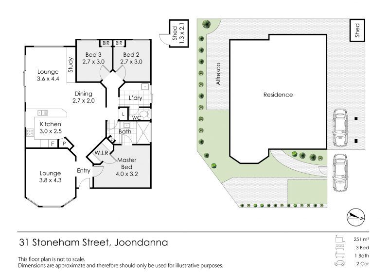 Standalone street front villa