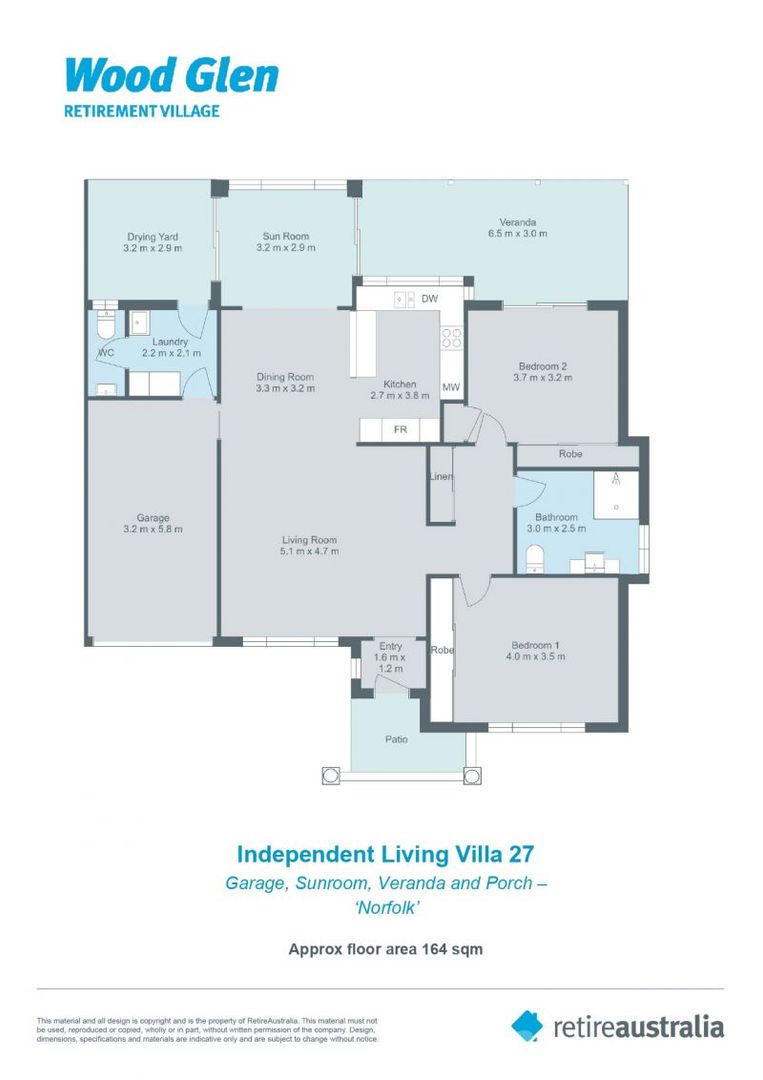 Private cul-de sac living