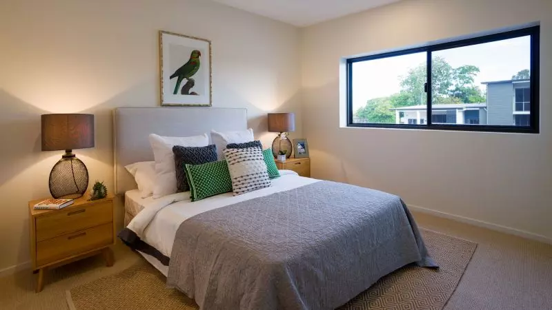 Modern two-bedroom apartment with ensuite and balcony