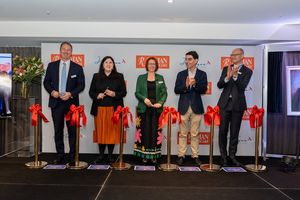 Village grand opening honours legacy of Royal Flying Doctor Service founder John Flynn.