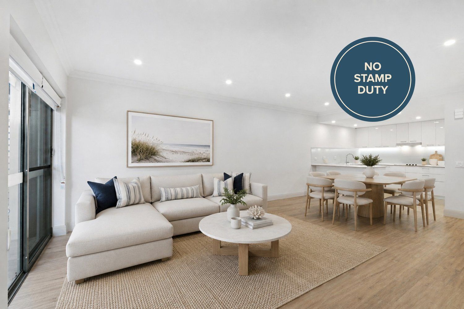 Spacious two-bedroom apartment with exceptional outdoor living