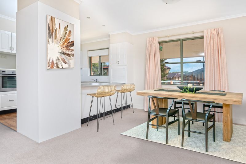 Enjoying lovely village and district views from a sunny north-east corner position